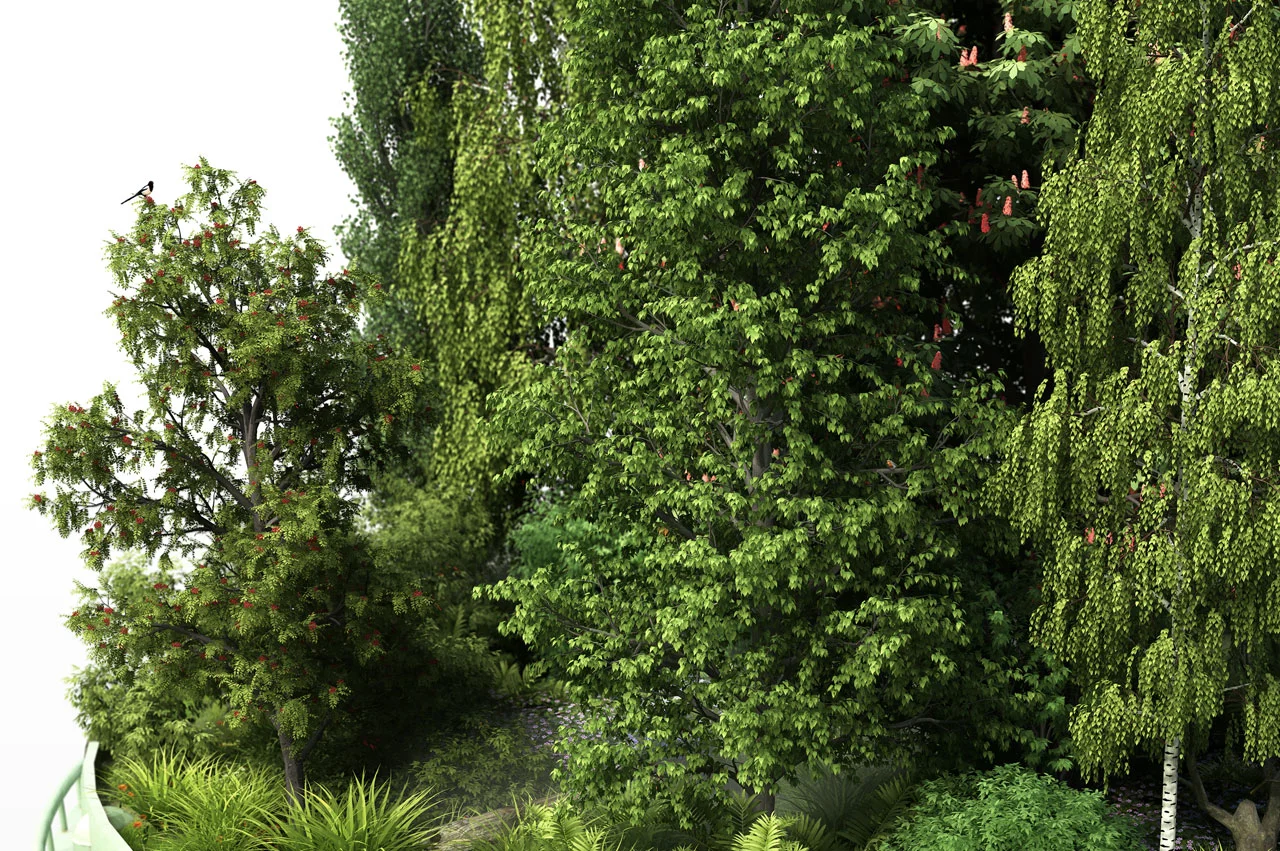 Poertland Watertower 3d Rendering 03